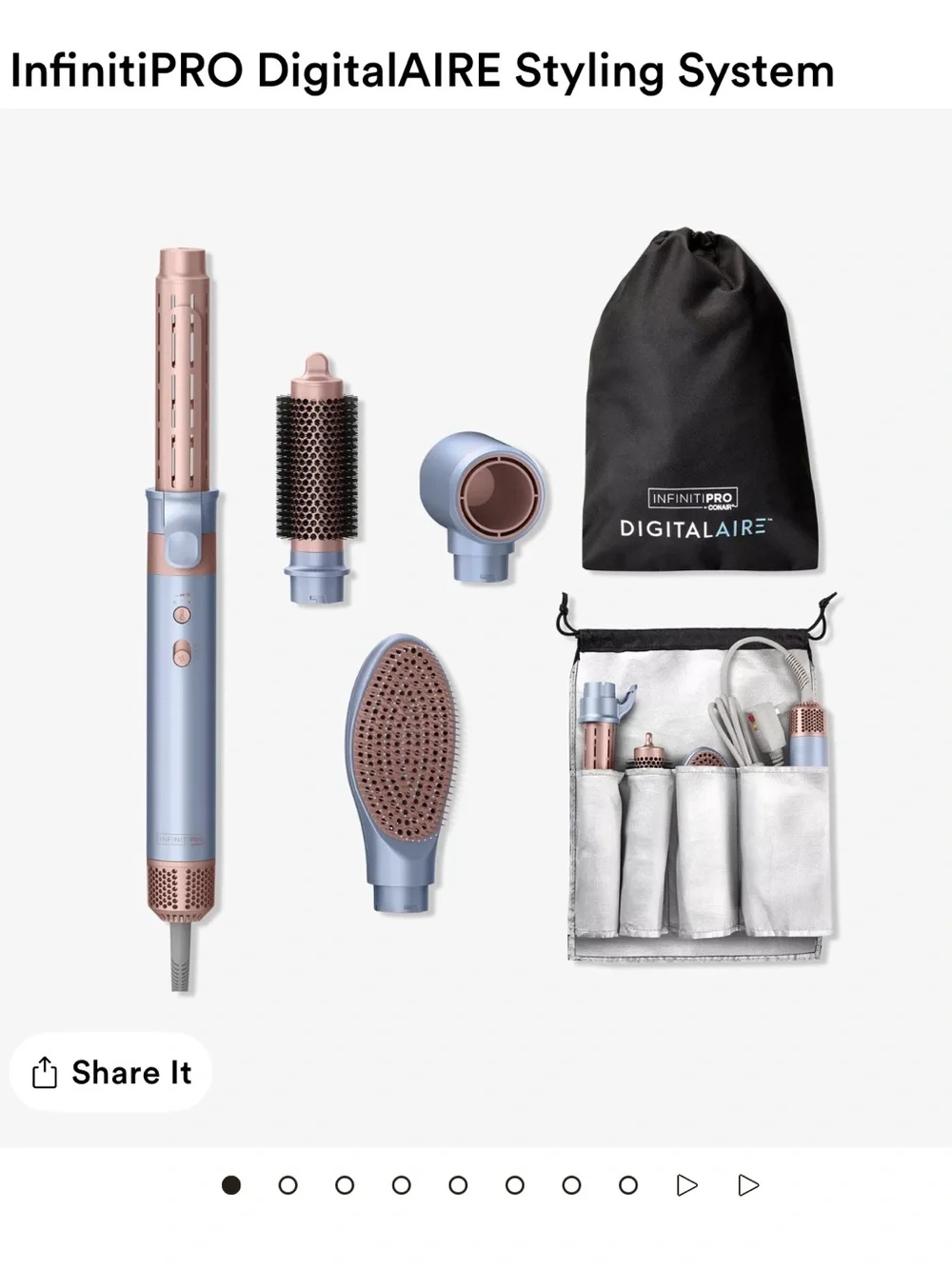 NIB Conair InfinitiPRO DigitalAIRE styling system